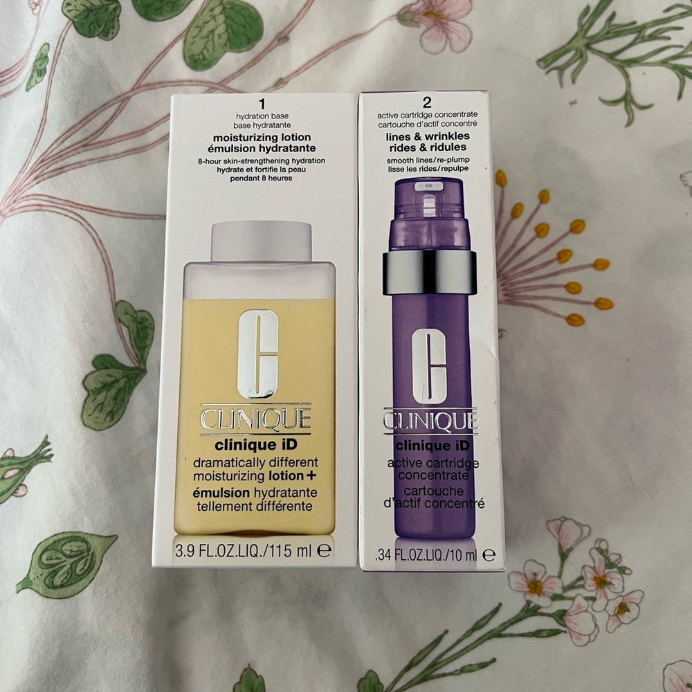 Clinique ID moisturizing lotion bundle